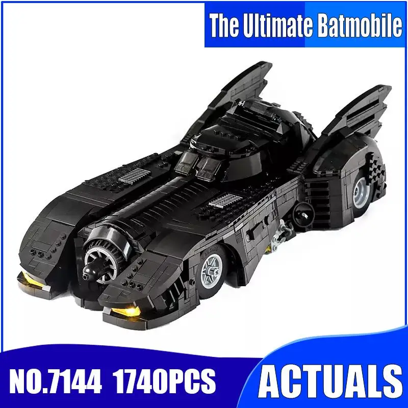 Decool 7144, новейший Бэтмобиль, совместимый с Moive, Moc-15506, объемные блоки, кубики, развивающие игрушки, подарки на день рождения для детей