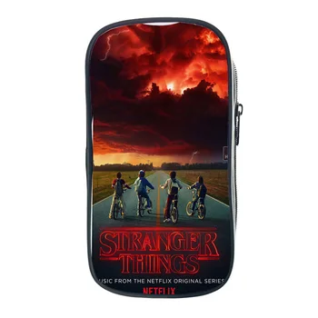 

High New Quality Pencil Case Stranger Things Students Boys Girls Stationery Fashion New Cute Pencil Holder Daily Pencil Case
