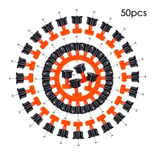 50Pcs/Set Level Wedges Tile Spacers For Flooring Wall Reusable Tile Leveling System Kit Tile Leveler Locator