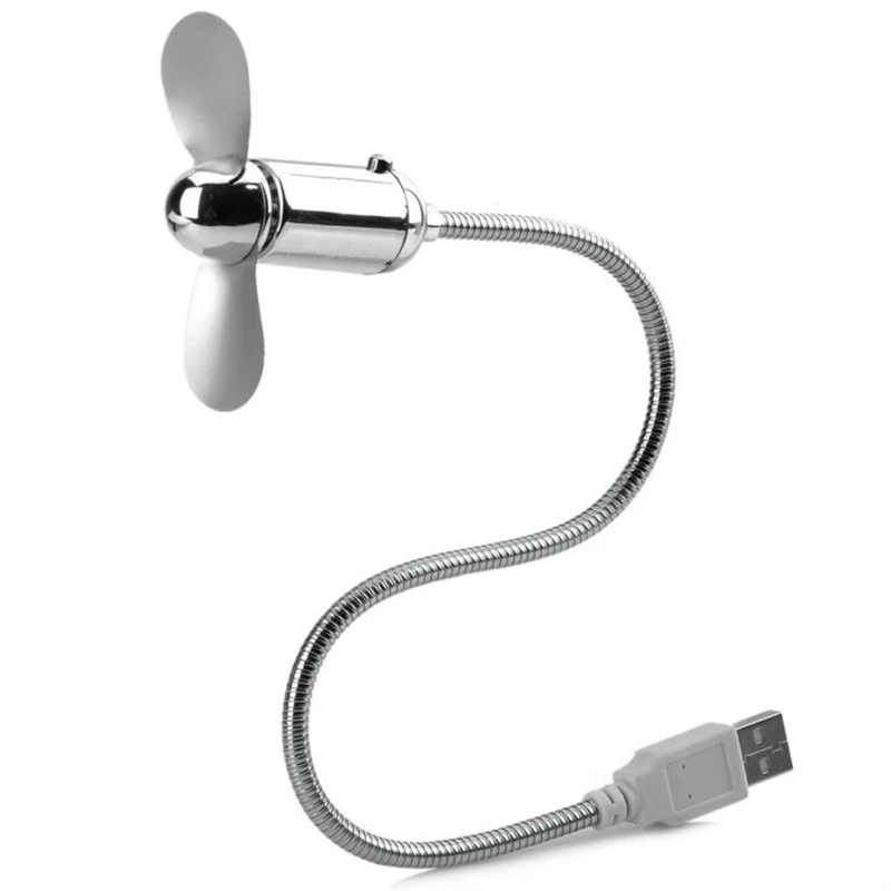 

Mini USB Fan Flexible USB Cooling Fan With Switch For Notebook Laptop Computer Office Gadgets
