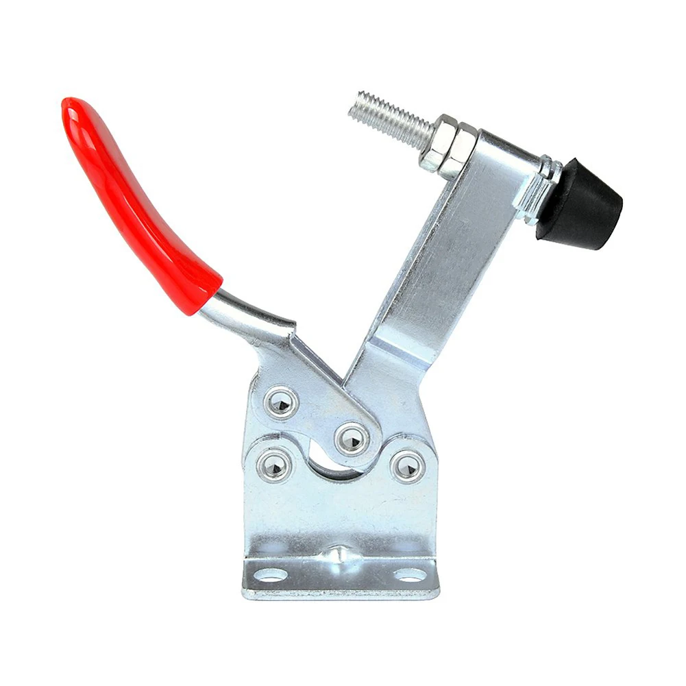 DIHAKI 1PCS 90KG Horizontal Clamp Anti-Slip Toggle Clamp Fast Locking Hand Tool Lever Fastener Vertical Fixture Quick Release