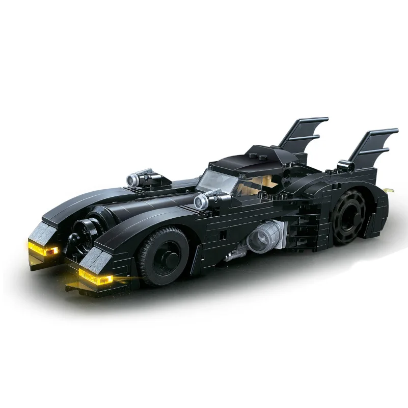 Building Blocks Sets 59005 Batman DC Super Hero 1989 The Batmobile Car Kids Toys