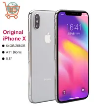 Apple iPhone X Original 3GB-RAM 64gb CDMA2000/WCDMA/CDMA/GSM Nfc Quick Charge 2.0 Wireless Charging
