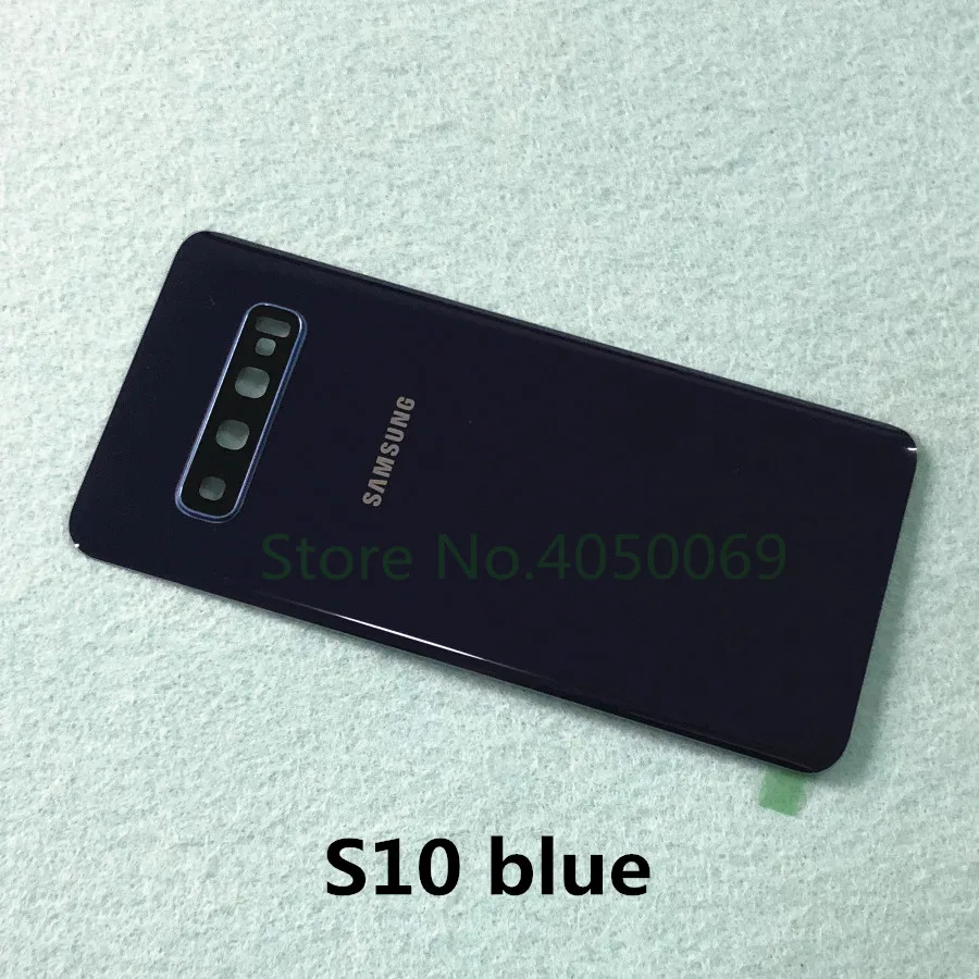 Чехол для SAMSUNG Galaxy S10 Plus S10+ G9750 S10 G9730 S10e G970 со стеклянной задней батареей, чехол для ремонта задней двери