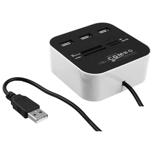 3 High Speed Port USB HUB 2.0 USB Splitter Adapter for Notebook/Tablet Computer PC Peripherals Accessories