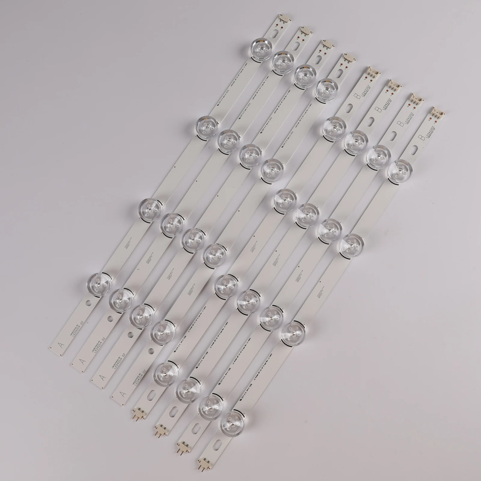 

8pcs/set LED strip For LG 40 DRT4.0 REV0 7 A/B-Type SVL400 6916L-0884A 6916L-0885A 40LF630V 40LX560H 40LH5300 40LH5700 40LF570V