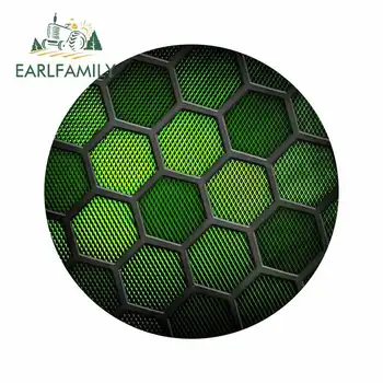 

EARLFAMILY 13cm x 13cm for Cool Lime Green Gamer Fine Decal Creative Car Stickers Car Accessories Vinyl Material