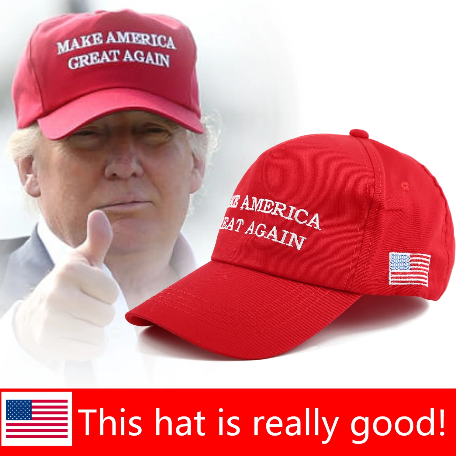 Make america great agne кепки для мужчин Snapback бейсбольная кепка американский флаг Президент Трамп Хлопковая мужская Кепка шапка-балахон