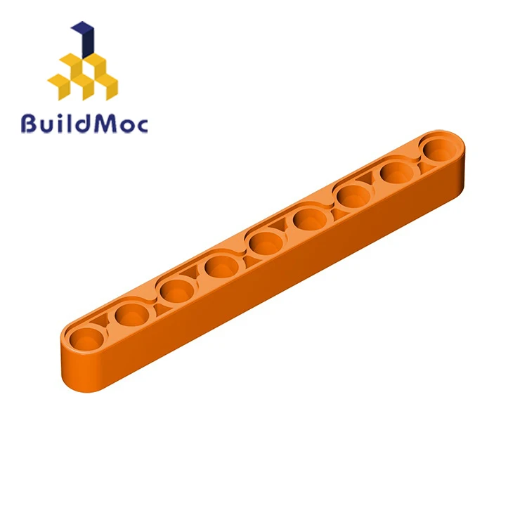 64289 40490 Technic Liftarm 1x9 толстый для строительных блоков части DIY логотип развивающие Подарочные игрушки - Цвет: M0713-16