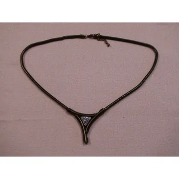 

Колье стильное CL 291 BZ цвет бронза