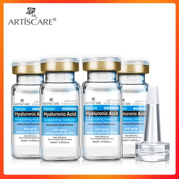 

4PCS ARTISCARE Hyaluronic Acid Serum Snail Essence Face Cream Moisturizing Acne Treatment Repair Whitening Anti-Aning Winkles