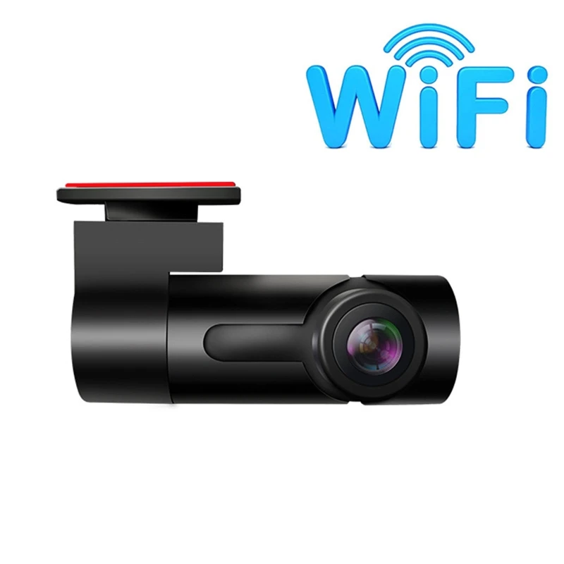 Автомобильный скрытый мини-видеорегистратор с Wi-Fi циклическая запись мониторинг