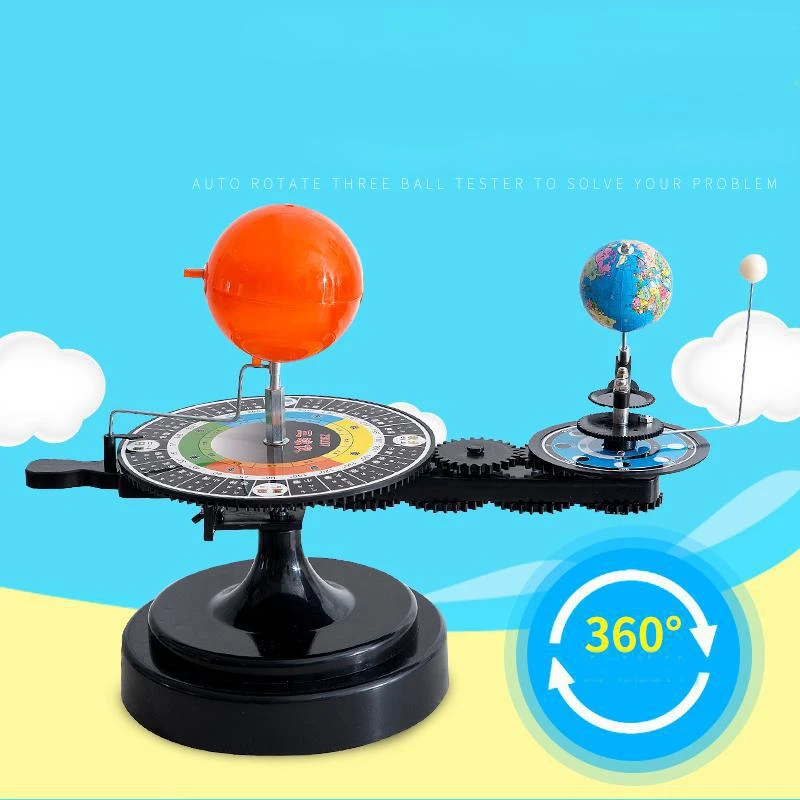 Solar System Model Diy Globe Earth Sun Moon Orbital Planetarium Educational For Kid Teaching Aids Astronomy Science Kit Teaching Aliexpress