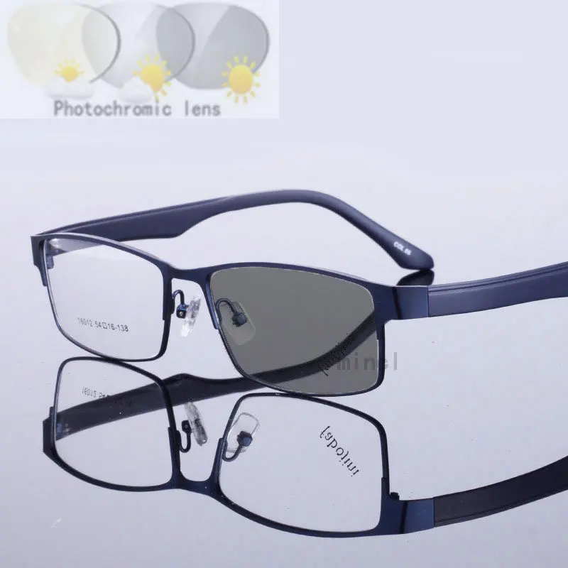 Модная оправа прямоугольной формы прогрессивные многофокусные фотохромные очки для чтения для мужчины и женщины диоптрий очки для чтения FML