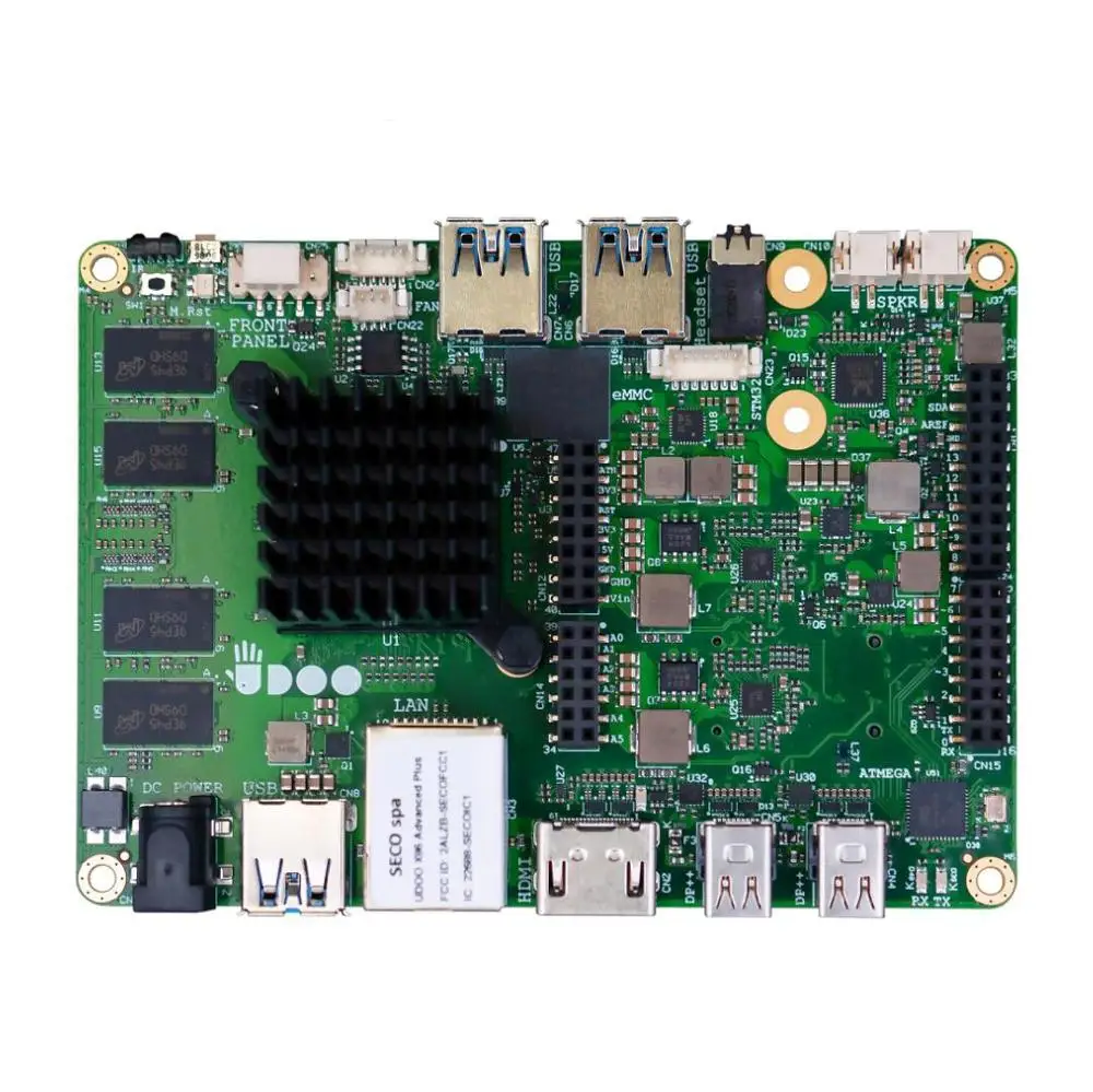 BlueRaven UDOO X86 II ULTRA с процессором Intel N3710 8 Гб двухканальный Ddr3L 32 ГБ EMMC | Компьютеры и