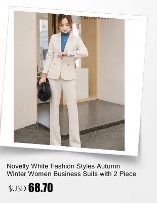 Высокое качество ткань Новинка черный формальный Профессиональный для женщин бизнес костюмы с карандаш брюки и куртки пальто OL стили блейзеры