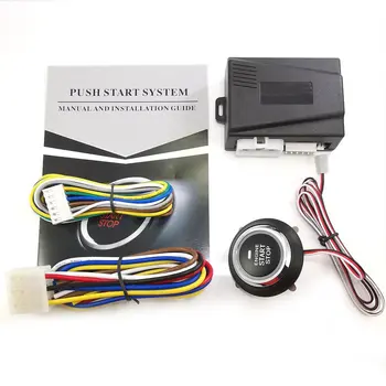 

Car Engine Push Start Button Ignition Starter Keyless Engine Start Stop Push Button Start Stop Button Remote Engine Start 9001