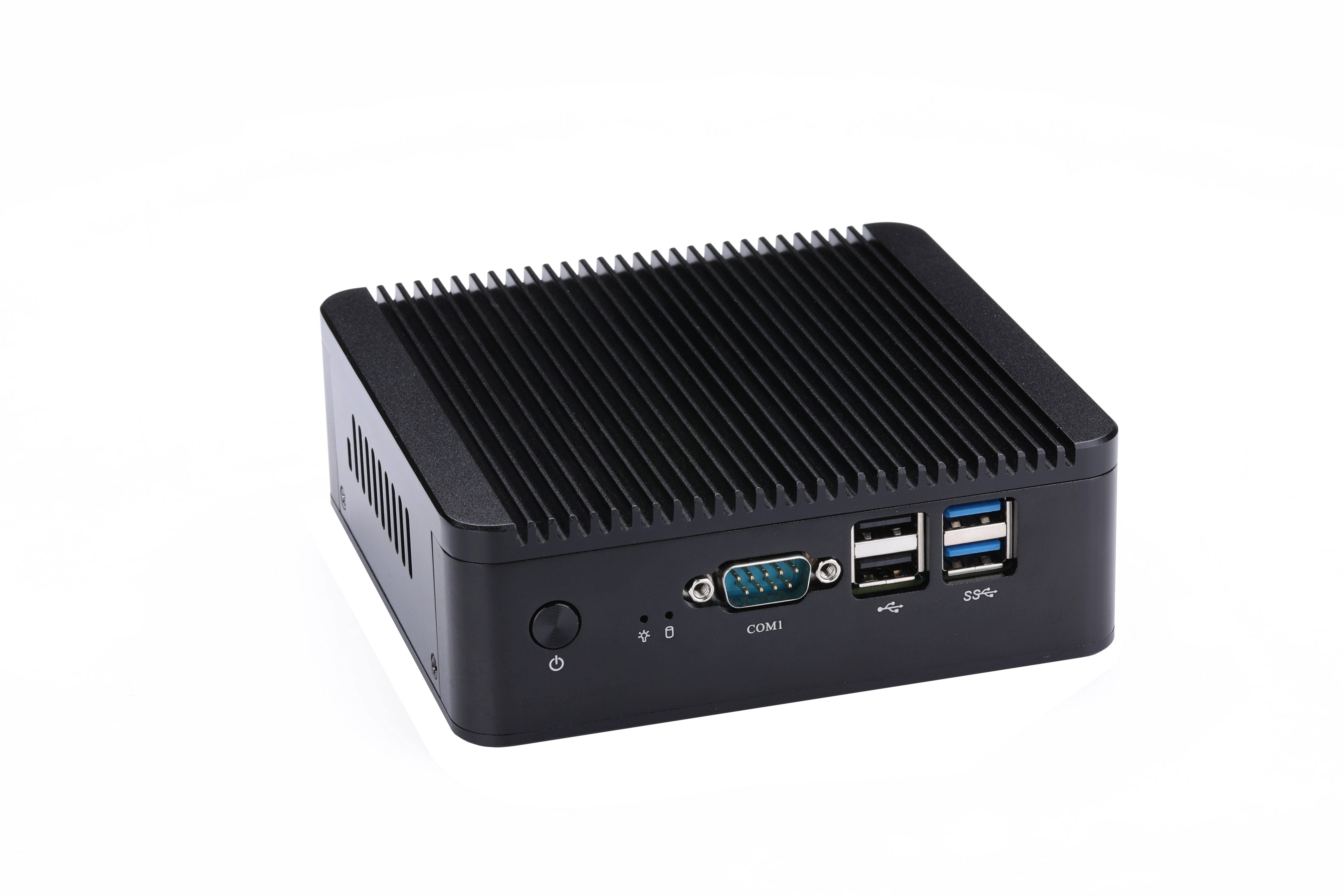 QOTOM Mini PC Q515P Celeron 3865U AES-NI 4 COM WIFI for home/office/bank Desktop Computer 2