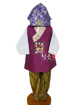 

Korean Imported Fabric Boys First Birthday Korean Clothes / Children's New Korean Clothing Coat Boys Clothing