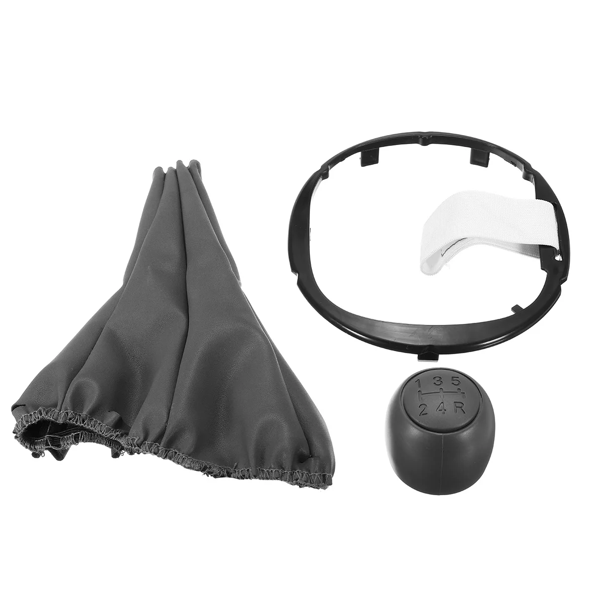 5 скоростей ручка переключения передач Gaiter Handball Boot Ring Cover Набор для Fiat 500 500c utomatic ручка переключения передач рычаг гандбол Gait