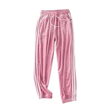 ##Special Price Pants For Women Joggers Workout Pants Stripe Gold Velvet Harem Pants Beam Foot Sweatpants Pants Clothes Sweatpants For Women ##Special Price Pants For Women Joggers Workout Pants Stripe Gold Velvet Harem Pants Beam Foot Sweatpants Pants Clothes Sweatpants For Women