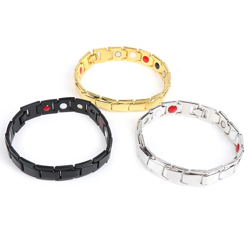 Health Magnetic Bracelet Male Wrist Band Magnetic Bracelet Men Hand Chain Energy Bracelets For Men