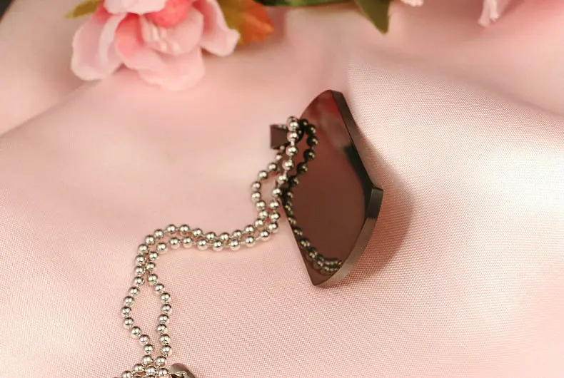 Collares De Moda 2018 сочетающееся ожерелье для влюбленных Любовная пара военный бренд