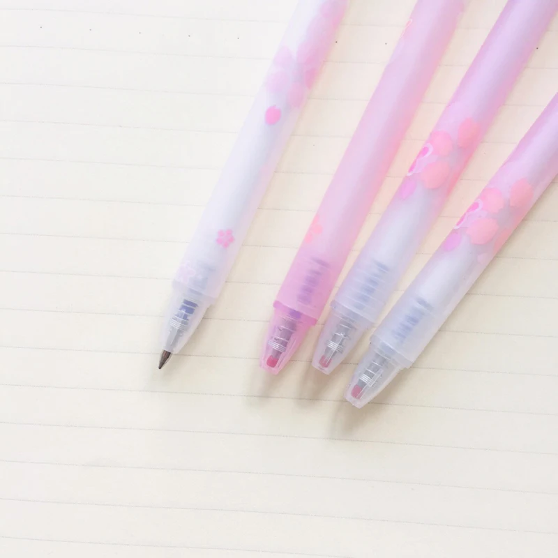 Romantic Sakura Gel Pen for Office and School Use (3 Designs)