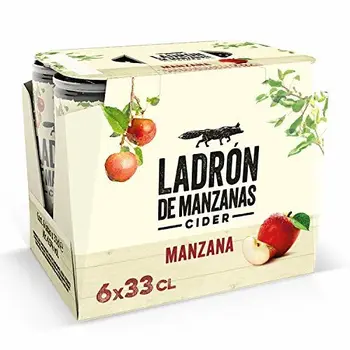 

Ladrón de Manzanas Sidra - Paquete de 6 x 330 ml (Total: 1980 ml)