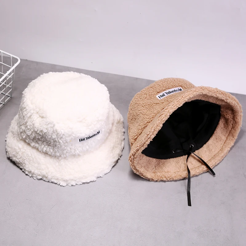 Помпон хлопок утолщенная теплая Рыбацкая шапка осенью и зимой мужская Панама шляпа шляпка хараджуку Дамская охотничья уличная раковина