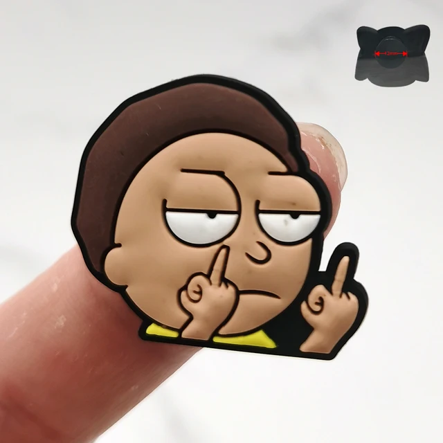 1Pcs Cartoon Characters Letters Icon PVC Shoe Charms Sandals Accessories Garden Shoe Decorations For Croc Jibz Kids Party Gift H