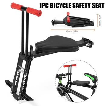 

Newly Child Bike Seats Quick Dismounting Seat with Armrest and Pedal Easy Installation Foldable Safety Seat for Electric Bikes