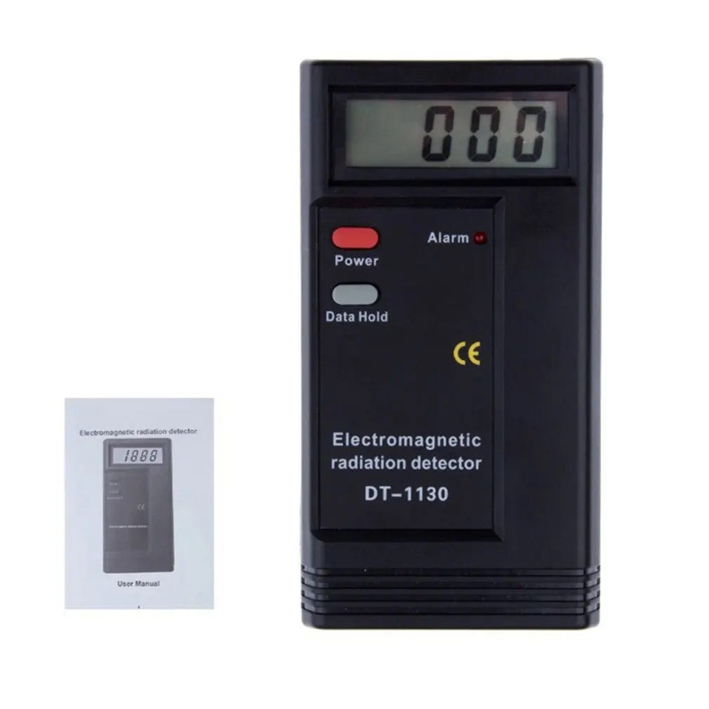 Профессиональный ЖК-цифровой детектор электромагнитного излучения EMF метр Дозиметр Тестер инструмент для измерения радиации