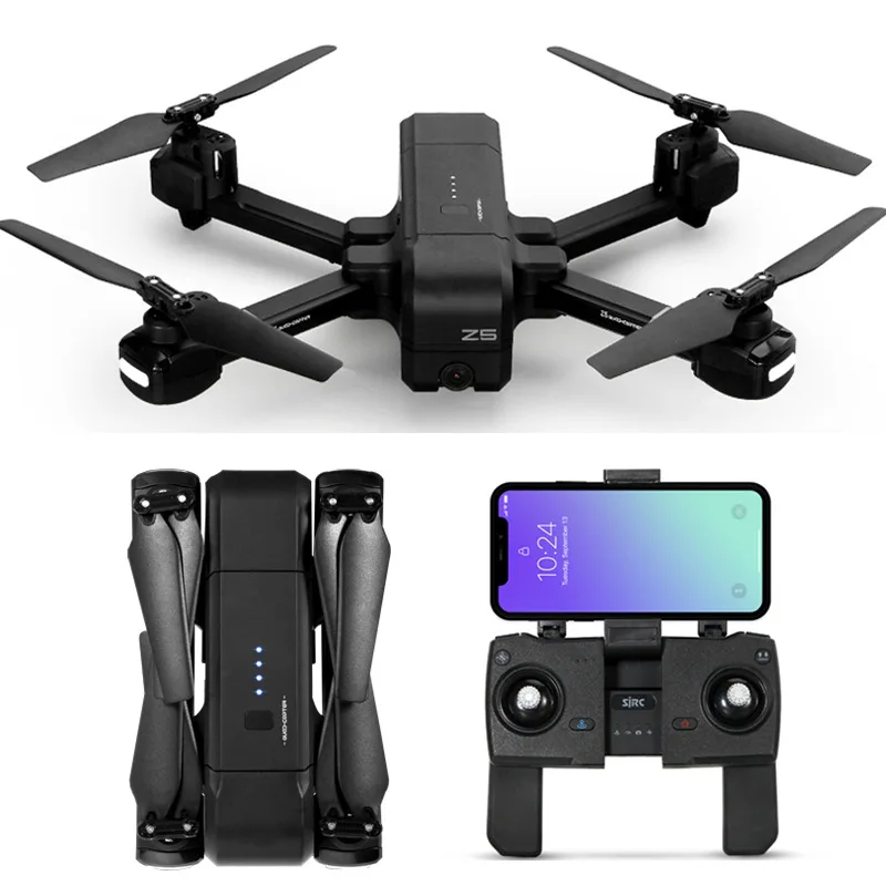 

Shi ji Z5 Smart GPS Positioning Return Unmanned Aerial Vehicle New Generation Portable Foldable High-definition Quadcopter