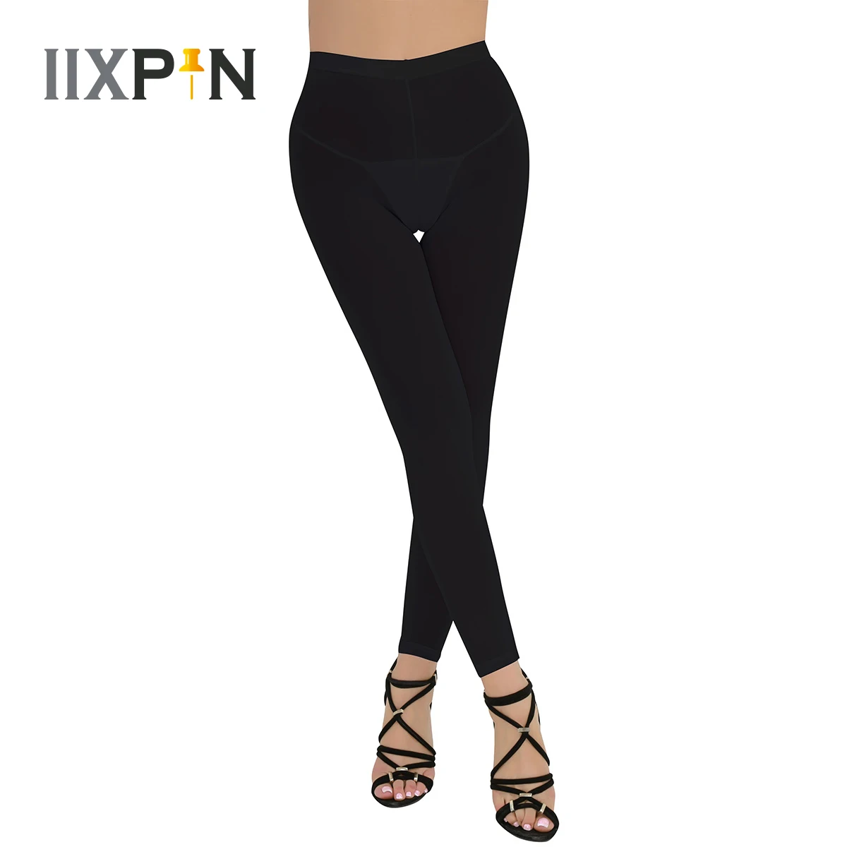 Solid Minimalist Stirrup Tights Underwear & Sleepwear Women Socks