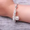 2Pcs Adjustable Infant Baby Embossing Bell Bangle Hand Bracelet Jewelry gift for praying for Cute Child Baby Bangles 2020 New 2
