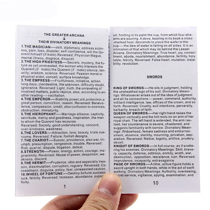 Голографическая Таро игровая коллекция карт высокое качество бумага 78 шт. карты полный английский издание для астролога