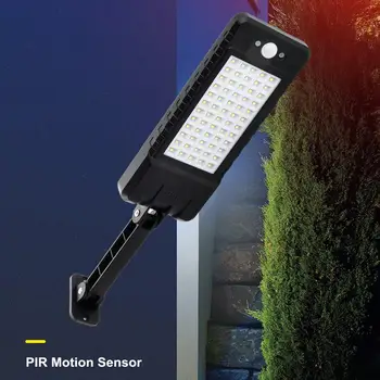 

LED Solar Lamp Wall Street Light Super Bright Radar PIR Motion Sensor Security Road Lamp Waterproof IP67 for Outdoor Garden 24W