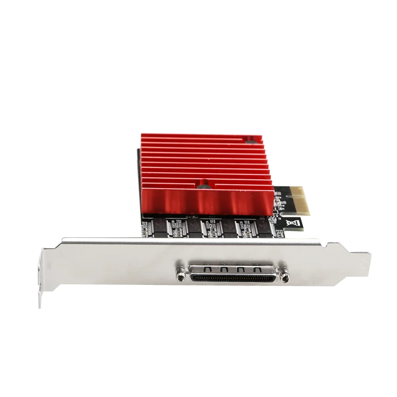 PCI-Express до 8 портов RS232 DB9 последовательная карта с выходным кабелем asix mcs9900 чипсет pcie высокоскоростная RS-232 920кб