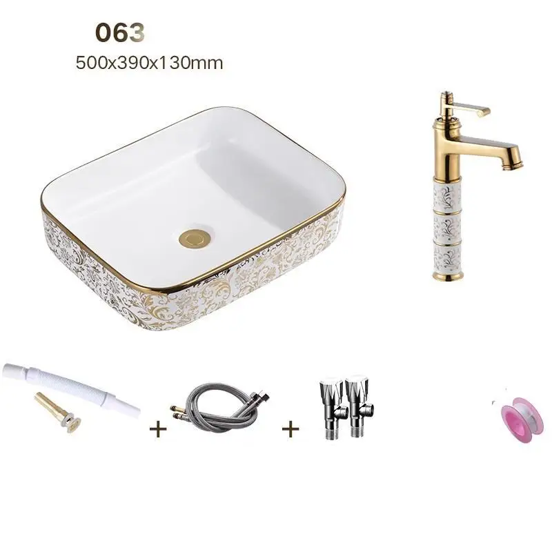 MODEL X Чаша для раковины Pia Banheiro Sobre Encimera Mano Wasbak Banyo Waschbecken Wastafel Salle De Bain раковина для ванной Lavabo - Цвет: MODEL X