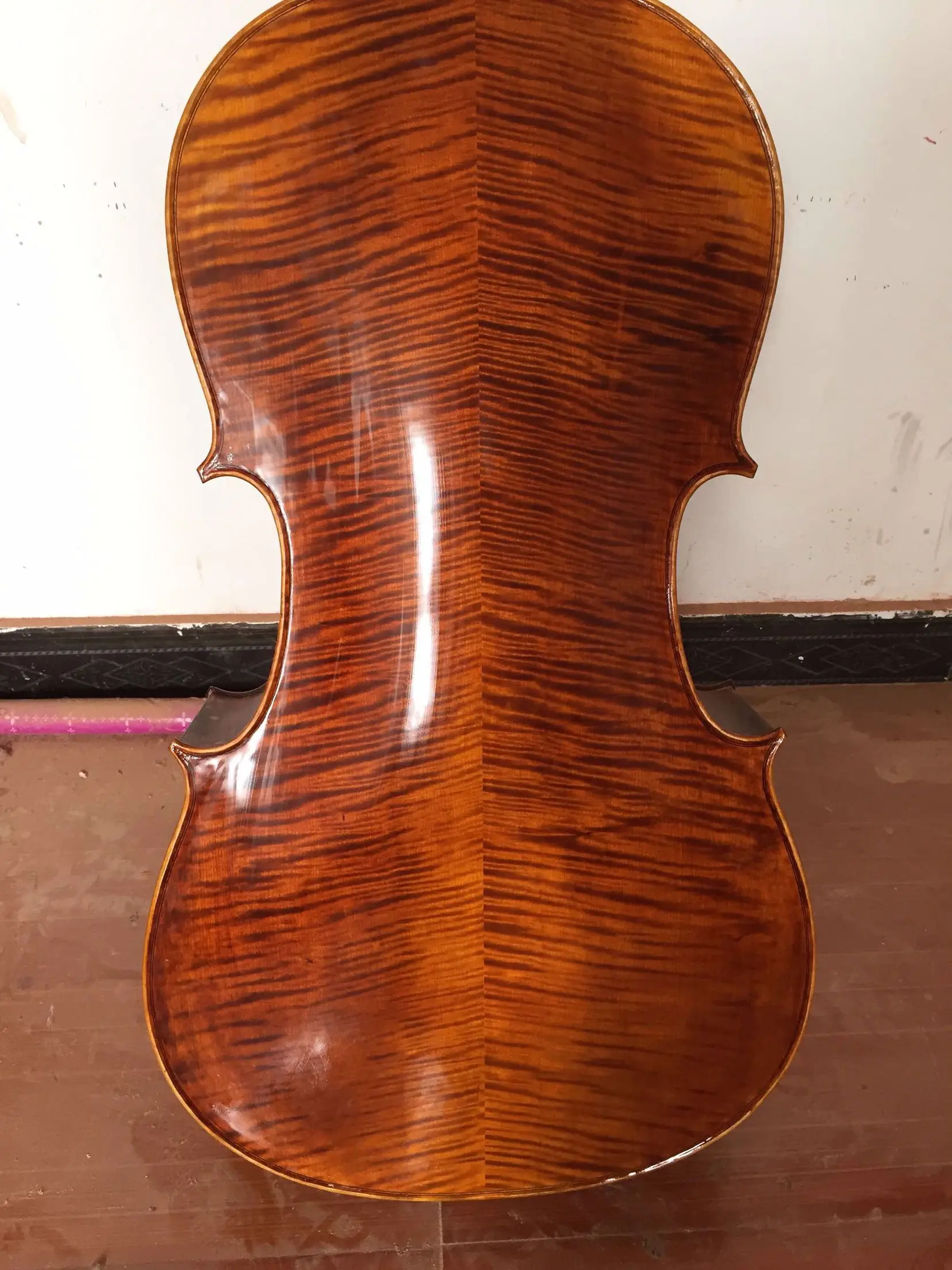

high level Handmade Cello Stringed Instruments Variety Matte /Bright light Tiger line Solid wood Cello Professional Violoncello