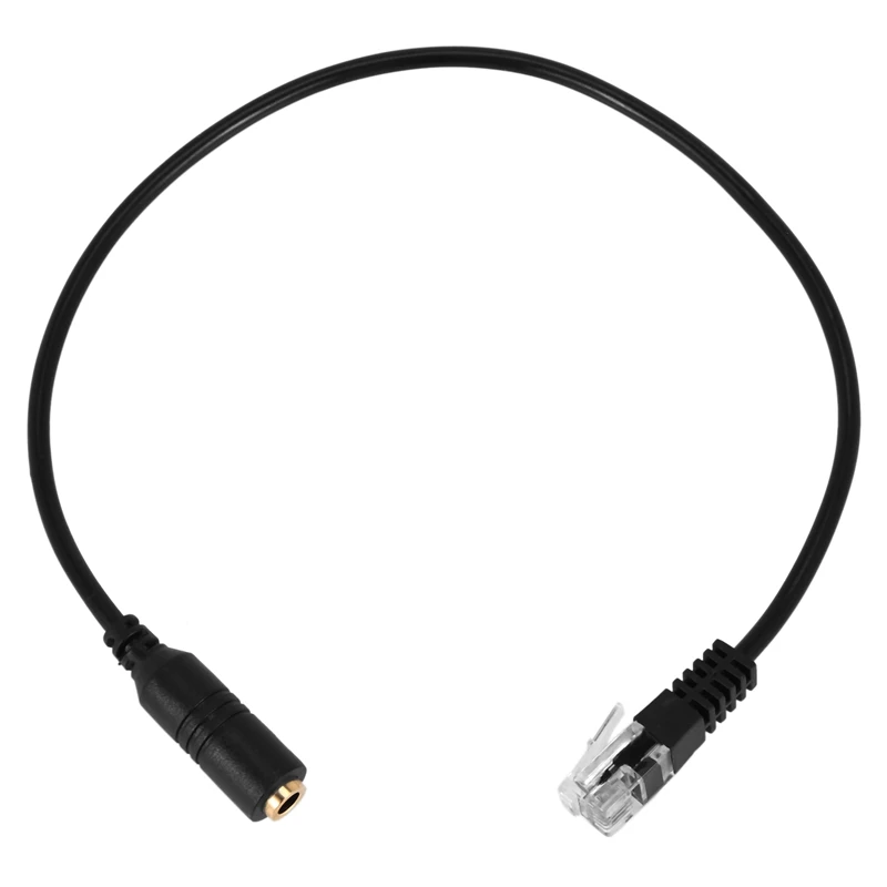 3 5 мм штекер Джек на RJ9 iPhone bluetooth гарнитура для офиса Кабель-адаптер телефона |