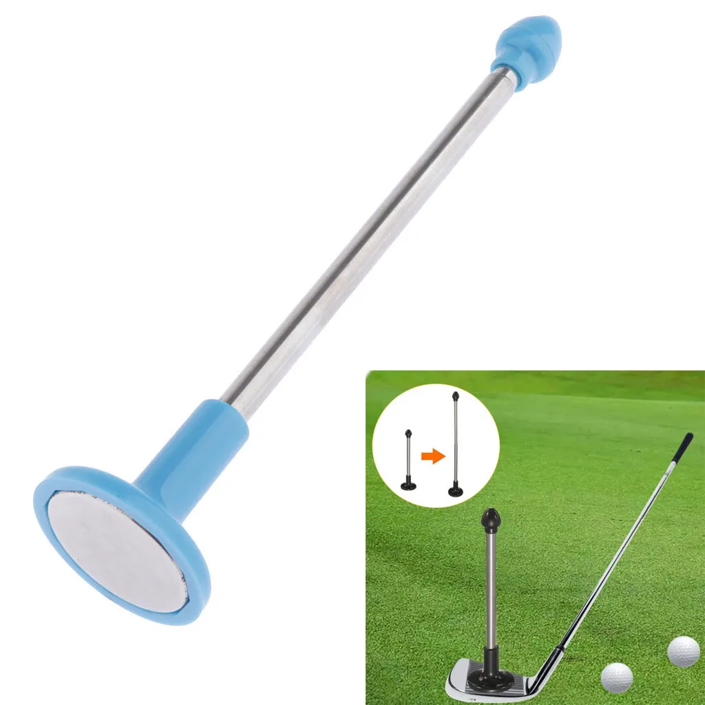 Magnetic Club Alignment Stick Correct Golf Swing Aim Lie Angle Tool Golf Swing Training Aid Direction Indicator Golf Accessories