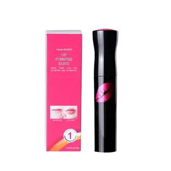 

4ml Collagen Lip Plumping Gloss Moisturizer Lip Care Essence Anti Aging Anti-Wrinkle Gel Lip Plumper Liquid Serum Lip Care