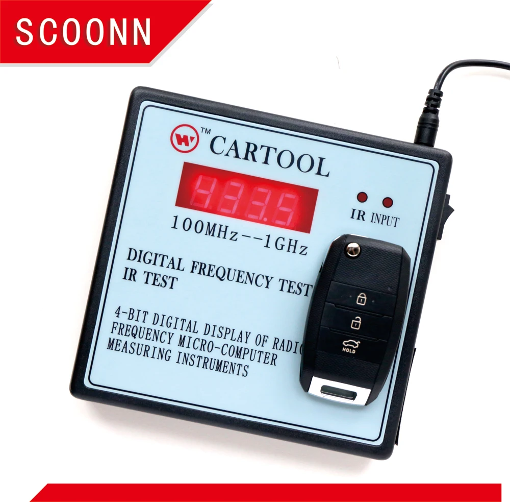 Цифровой пульт дистанционного управления беспроводной Частотный тест для