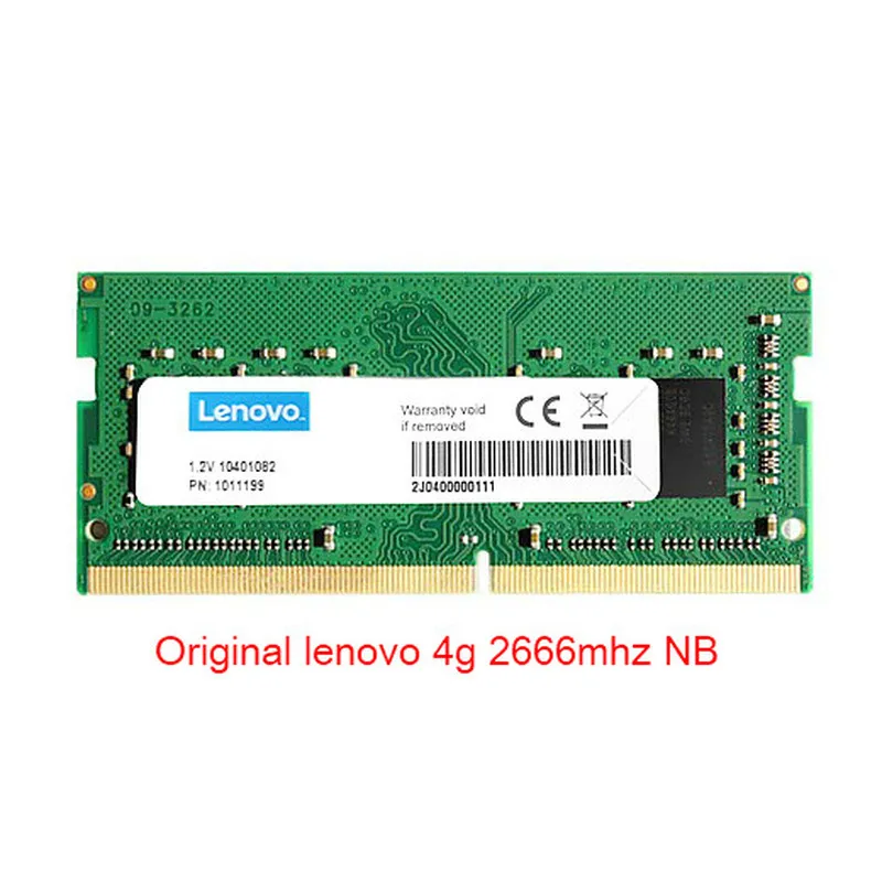 100% оригинал lenovo DDR4 4G память для ноутбука RAM 2666 Memoria DRAM Stick nb | Компьютеры и офис