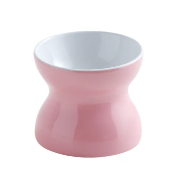 

Pet Bowl Creative Pet Cat Ceramics Bowl Cat and Dog Food Bowl Cute Cat and Dog Drinking Home Dual-Use Bowl Pet Supplies