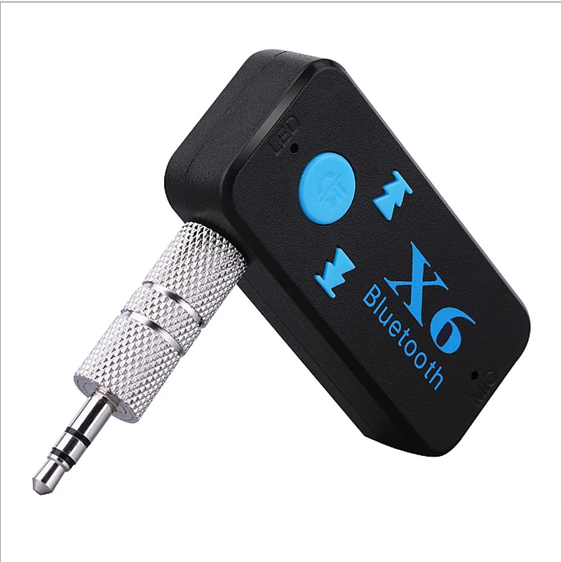 3,5 мм AUX аудио MP3 музыкальный bluetooth-ресивер автомобильный комплект Беспроводной Громкая Связь Динамик адаптер для наушников Hands Free вызов