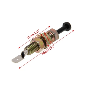 

Universal Zinc Car Alarm Security Adjustable Auto Truck Hood Door Pin Switch E7CA