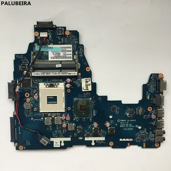 

PALUBEIRA For Toshiba C660 Laptop Motherboard DDR3 K000111440 PWWAA LA-6842P Main Board HM55 DDR3 notebook tested 100% work